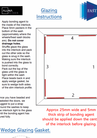 Glazing Details Aluna Sliders